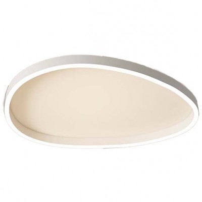 Πλαφονιέρα Οροφής Φ50cm LED 32W 4450lm 230V Λευκό Φως σε Λευκό CALISTA